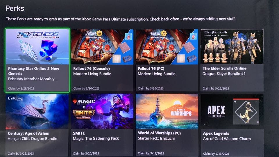 Xbox Game Pass Ultimate Perks for March 2023 Include One of the